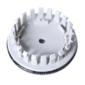 84384897 - : Wheel Center Cap, R Logo, Black for GM Image