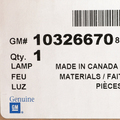 10326670 - : OEM NEW 00-05 GM Chevrolet Monte Carlo Driver Tail Light Lamp Assembly 10326-670 for Chevrolet: Monte Carlo Image