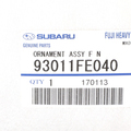 93011FE040 - Body: Emblem for Subaru: Impreza Image