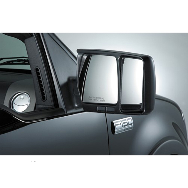JL3Z17696AA - Exterior: 2015 Ford F150 Trailer Tow Telescoping Manual Side View Mirrors Right &amp; Left OEM for Ford: F-150 Image