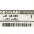 16500JA00A - Engine: Air Cleaner Assembly for Nissan: Altima Image