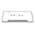 19330384 - Exterior: License Plate Frame for Chevrolet: Silverado 1500, Silverado 1500 LD, Silverado 1500 LTD, Silverado 2500 HD, Silverado 3500 HD Image