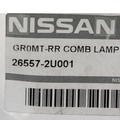 265572U001 - Electrical: Lens &amp; Housing Grommet for Nissan: 350Z, Altima, Armada, Cube, Juke, Kicks, Kicks Play, Maxima, Micra, Murano, NV200, Pathfinder, Pathfinder Armada, Qashqai, Quest, Rogue, Rogue Select, Rogue Sport, Sentra, TITAN, TITAN XD, Versa, Versa Note, Xterra Image