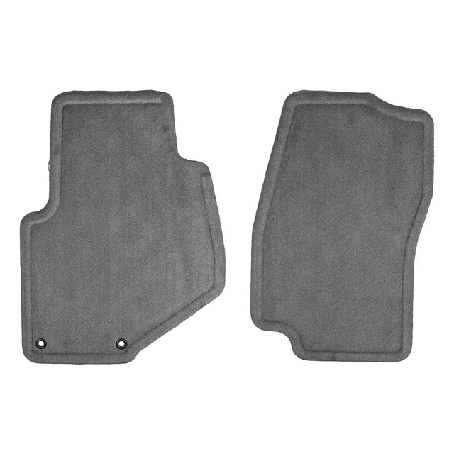 19167257 - Interior: OEM NEW 2005-2009 GM Chevrolet Trailblazer Front Carpet Floor Mats Gray 19167257 for Chevrolet: Trailblazer, Trailblazer EXT | GMC: Envoy, Envoy XL, Envoy XUV Image