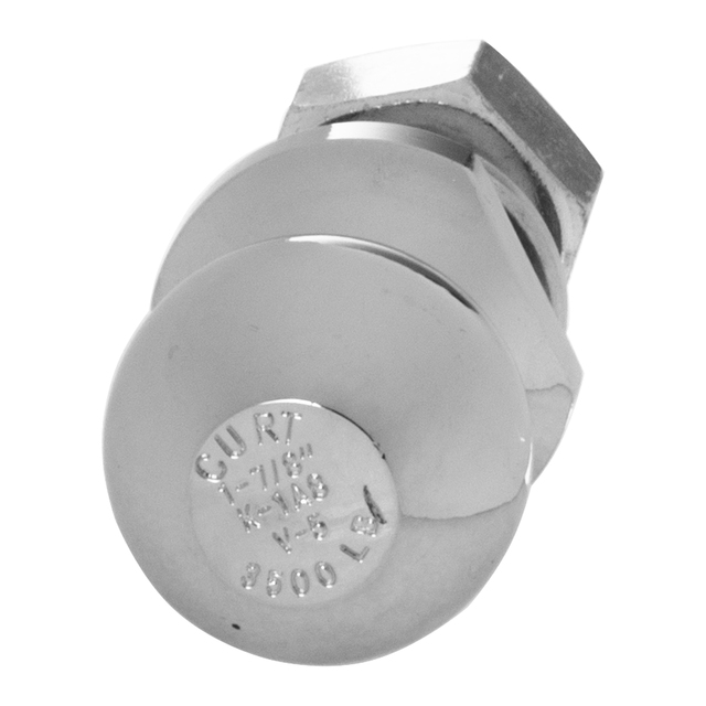 82213563 - Carriers &amp; Cargo Hauling Accessories: Trailer Hitch Ball for Chrysler: 300, Aspen, Pacifica, Town &amp; Country, Voyager | Dodge: Caravan, Charger, Dakota, Durango, Grand Caravan, Journey, Nitro, Ram 1500, Ram 2500, Ram 3500, Sprinter 2500, Sprinter 3500 | Fiat: 500X | Jeep: Cherokee, Commander, Compass, Gladiator, Grand Cherokee, Grand Cherokee L, Grand Cherokee WK, Grand Wagoneer, Grand Wagoneer L, Liberty, Renegade, Wagoneer, Wagoneer L, Wrangler, Wrangler JK | Ram: 1500, 1500 Classic, 2500, 3500, C/V, Dakota, ProMaster 1500, ProMaster 2500, ProMaster 3500, ProMaster City, ProMaster EV Image