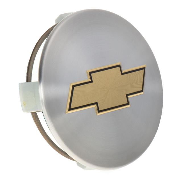 88963139 - Serviceable Components: 1999-2012 Avalanche Colorado Silverado Suburban Tahoe Wheel Center Cap with Logo for Chevrolet: Avalanche, Colorado, Silverado 1500, Silverado 1500 Classic, Suburban 1500, Suburban 2500, Tahoe Image