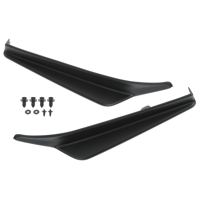 E5610FL010 - Exterior: 2017-2023 Subaru Impreza Rear Left &amp; Right Quarter Under Spoiler Kit Set Of 2 Black for Subaru: Impreza Image