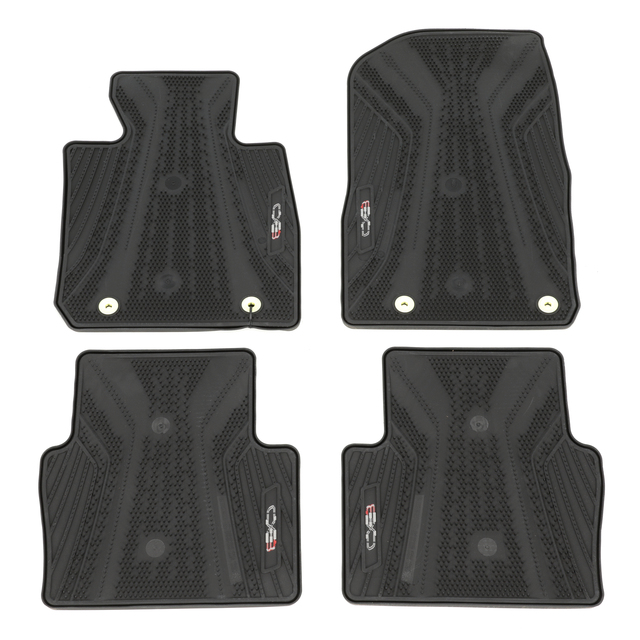 8BS02 - Interior: 2016-2021 Mazda CX-3 Front &amp; Rear All Weather Floor Mats for Mazda: CX-3 Image