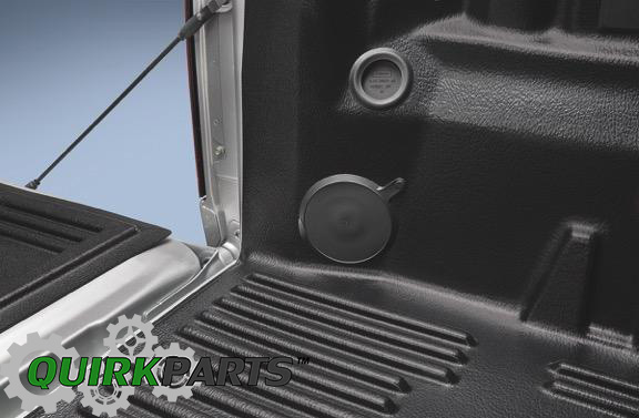 FL3Z99000A25C - Exterior: OEM NEW 2015-2018 Ford F150 F250 Bed Liner Drop In Lower Plug Kit Fl3Z99000A25C for Ford: E-350 Super Duty, E-450 Super Duty, F-150, F-250 Super Duty, F-350 Super Duty, F-450 Super Duty, F-550 Super Duty Image