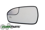DS7Z17K707G - Body: Mirror Glass for Ford: Fusion, Police Responder Hybrid, SSV Plug-In Hybrid Image