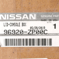 96920ZP00C - Body: Lid Assembly for Nissan: Frontier, Xterra Image