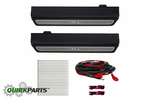 2K069ADU00 - : 2011-2014 Kia Soul Illuminated Door Scuff Kit OEM BRAND NEW Part # 2K069-ADU00 for Kia Image