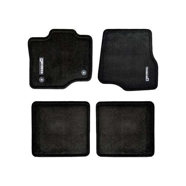 JL3Z1813300AE - : Floor Mats, Carpeted, Black, 4-Piece Set for Ford: F-150 Image