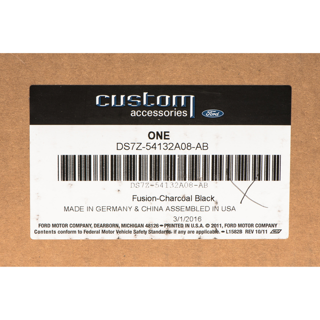 DS7Z54132A08AB - Exterior: 2013-2016 Ford Fusion Illuminated Door Sill Plates Black OEM DS7Z54132A08AB for Ford: Fusion Image