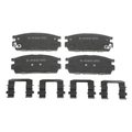 19427997 - : Ceramic Rear Disc Brake Pad Kit with Clips for GM Image