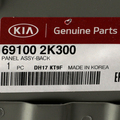 691002K300 - : OEM NEW 10-13 Kia Soul Hatchback Rear Body Panel Assembly Below Gate 69100-2K300 for Kia Image