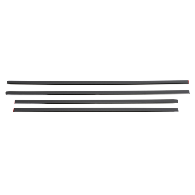 22998774 - Exterior: OEM NEW 2015-20 GM Chevrolet GMC Yukon Front &amp; Rear Door Moldings Black 22998774 for Chevrolet: Suburban, Suburban 3500 HD | GMC: Yukon, Yukon XL Image