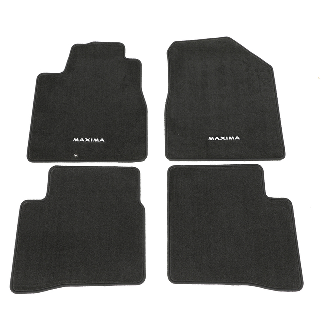 999E2MQ002BK - Interior: Floor Mats - Carpeted (4) - Black for Nissan: Maxima Image