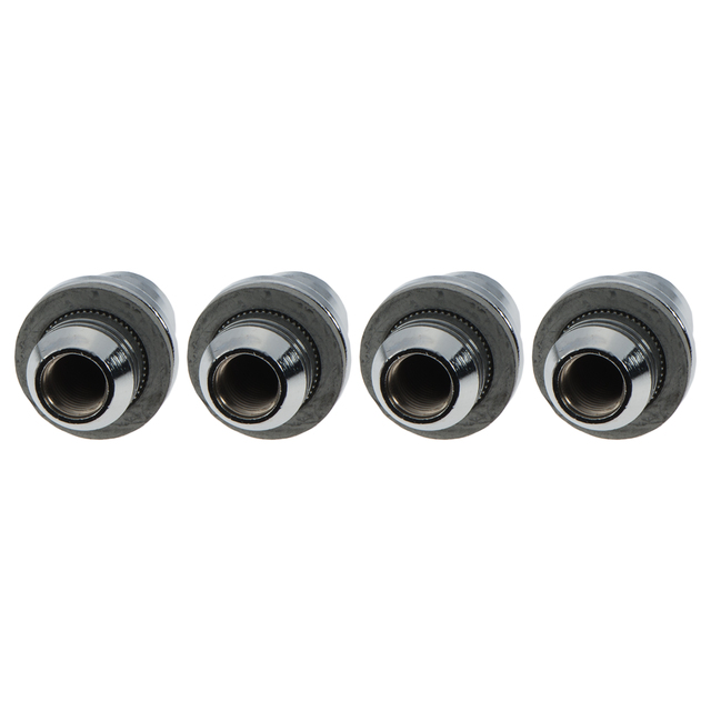 T99W2JT010 - : 2009-2025 Nissan Wheel Lug Nuts Locks Set Of 4 for Nissan: 370Z, GT-R, Maxima, Murano, Pathfinder, Rogue Sport, TITAN, Z Image