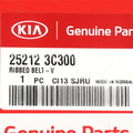 252123C300 - : Serpentine Belt for Kia: Cadenza, Sorento Image
