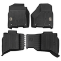82215583AB - Interior Accessories: All-Weather Floor Mats, Bucket-Style, Crew Cab, Black for Ram: 1500, 1500 Classic, 2500, 3500 Image