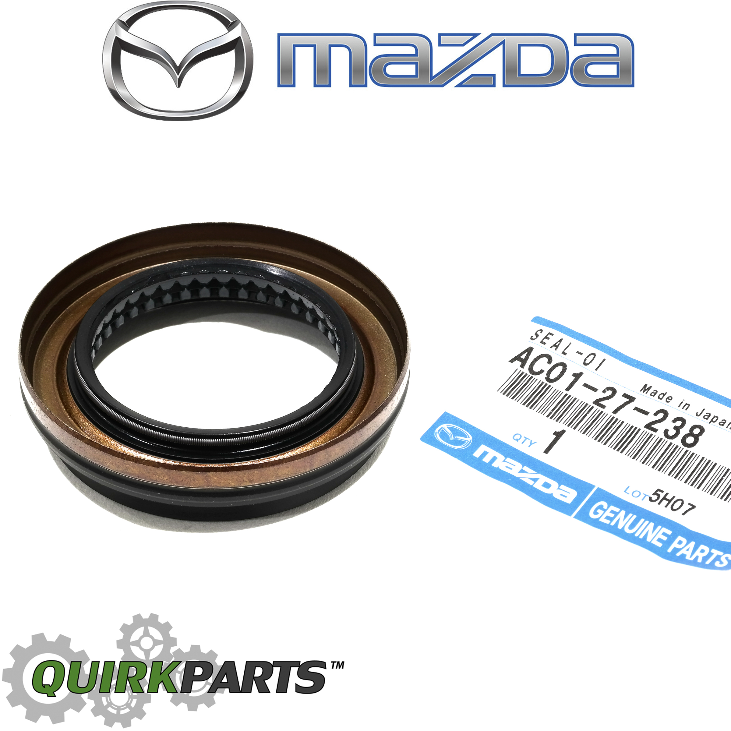 AC0127238 - Transmission: Manual Transmission Output Shaft Seal for Mazda: 6, Tribute Image