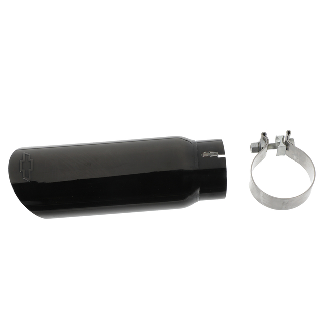 84521821 - Exterior: Performance, Exhaust Tip, Dual Wall Angle Cut for Chevrolet: Silverado 1500, Silverado 1500 LTD Image
