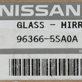 963665SA0A - Body: Mirror Glass for Nissan: LEAF Image