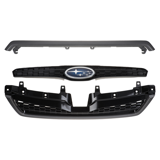 J1010SG101 - Body: 2014-2018 Subaru Forester Front Sport Grille Gunmetal Gray for Subaru: Forester Image