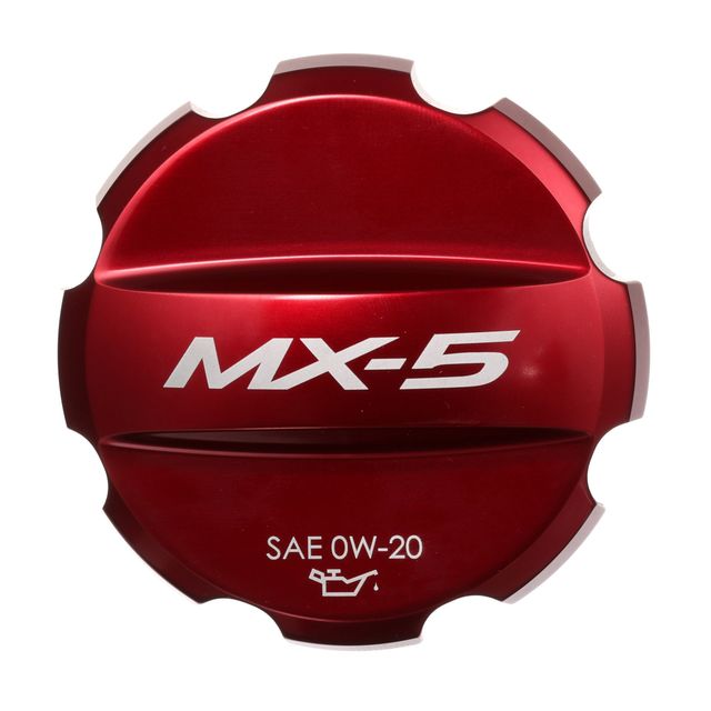 8MD10 - Exterior: OEM NEW 2016-2019 Mazda MX-5 Miata 2.0L Grand Touring Oil Filler Cap 0000-8M-D10 for Mazda: MX-5 Miata Image