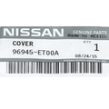 96945ET00A - : 2007-2012 Nissan Sentra Shifter Knob Interlock Cover Cap OEM NEW Genuine for Nissan Image