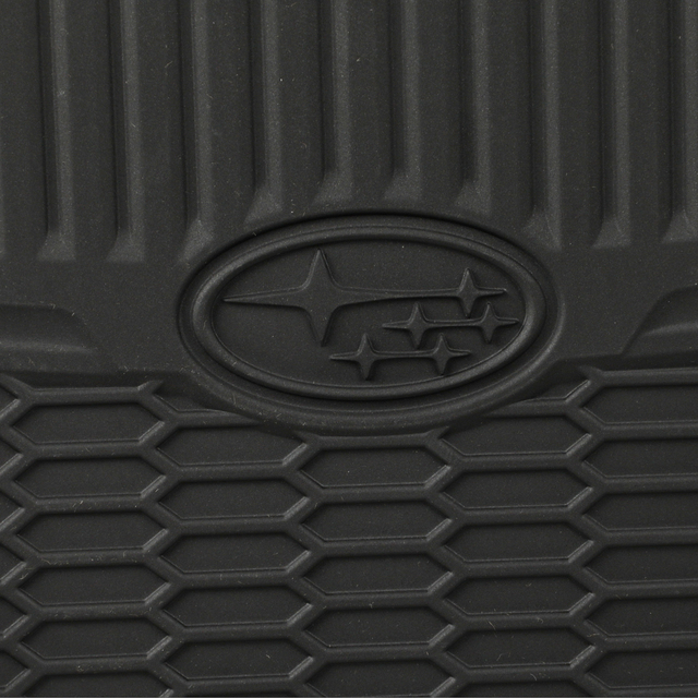 J501SVA210 - Interior: OEM NEW 15-20 Subaru WRX Base Custom Fitted All Weather Floor Liners J501SVA210 for Subaru: Crosstrek, Impreza, WRX, XV Crosstrek Image