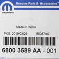 68003589AA - : OEM NEW Mopar 07-21 Jeep Gladiator Parking Brake Shoe And Lining Kit 68003589AA for Dodge: Nitro | Jeep: Gladiator, Liberty, Wrangler, Wrangler JK Image