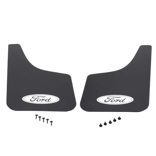 F65Z16A550AB - : OEM NEW 2001-2016 Ford F-250 Super Duty Front Flat Splash Guards F65Z-16A550-AB for Ford: F-250 Super Duty, F-350 Super Duty, F-450 Super Duty Image
