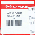 A7F05AK000 - Interior: Sport Pedals - Manual Transmission for Kia: Forte, Forte Koup, Forte5 Image