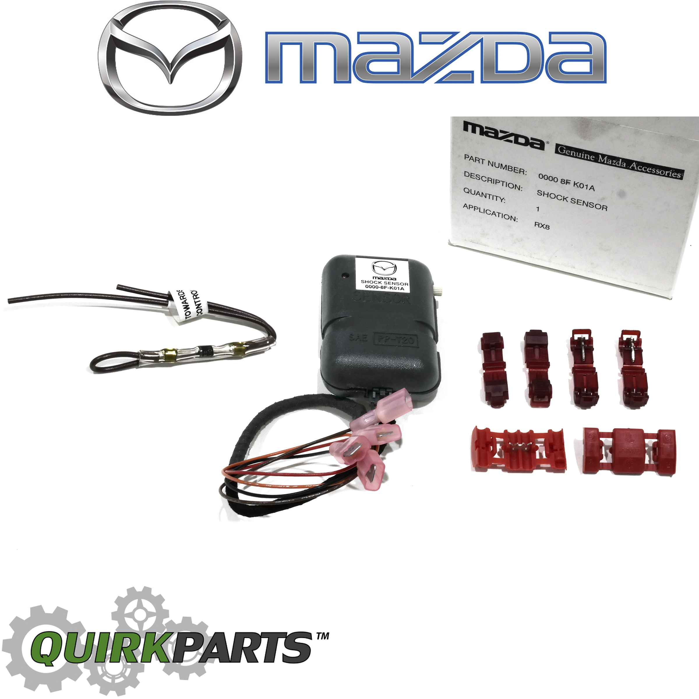 8FK01A - Security: Alarm Shock Sensor for Mazda: RX-8 Image