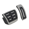 5G1064205 - Interior: 2015 VW Volkswagen Golf GTI MK7 AUTOMATIC TRANSMISSION Brushed-Metal Pedal Set for Volkswagen: Arteon, Atlas, e-Golf, Golf, Golf SportWagen, Jetta, Taos, Tiguan Image