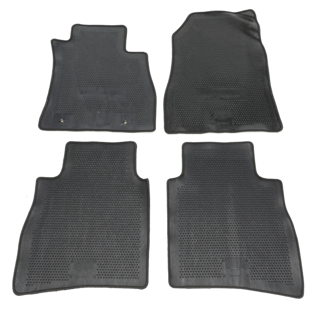 999E2LZ000 - Interior: 2013-2015 Nissan Sentra Black Carpeted Floor Mats Front &amp; Rear Set Of 4 OEM NEW for Nissan: Sentra Image