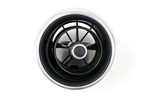 N2476473002 - Body: Satin Chrome Air Vent Bezel for Mazda: MX-5 Miata Image