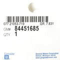 84451685 - : Passenger Side Front Bumper Fascia Guide for GM Image