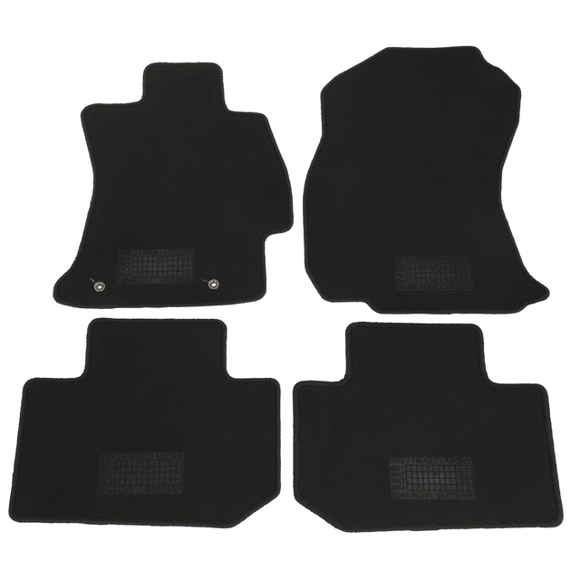 J501SSG301 - Interior: 2014 Subaru Forester Carpeted Floor Mats Black Set Updated Non-recall OEM NEW for Subaru: Forester Image