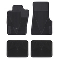 6L5Z1313300A - Interior: OEM NEW 04-10 Ford Ranger Front Floor Mats Ebony W/ Ranger Logo 6L5Z-1313300-A for Ford: Ranger Image