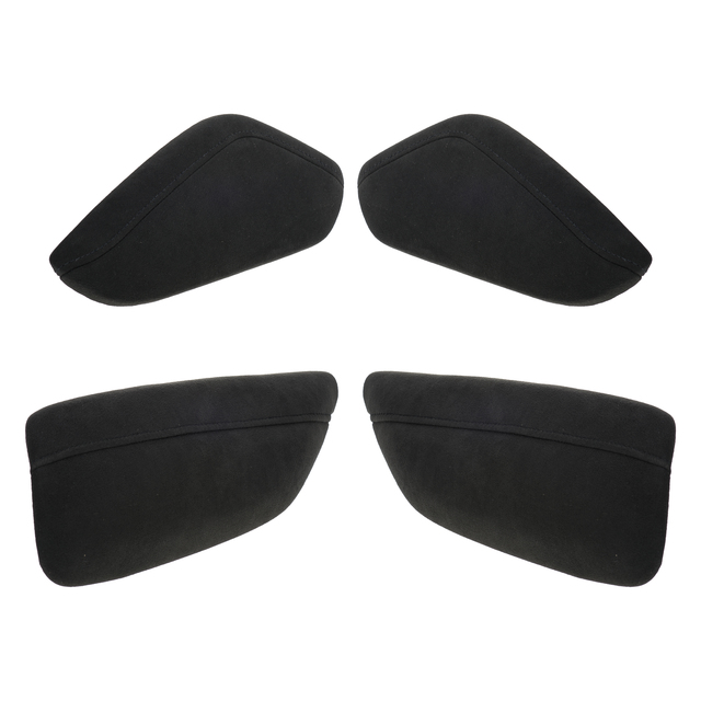 84712624 - Interior: 2017-2024 Chevrolet Camaro 4 pc Suede Knee Pad Interior Trim Kit Jet Black for GM Image