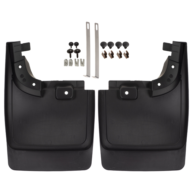 HC3Z16A550BC - : Splash Guards, Molded, Rear Pair for Ford: F-250 Super Duty Image