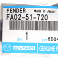 FA0251720 - Body: Nameplate for Mazda: RX-7 Image