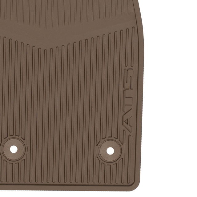 23255874 - Interior: OEM NEW 015-18 GM Cadillac ATS Premium All Weather Floor Mats Cashmere 23255874 for Cadillac: ATS, CTS Image