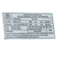324582G261 - : Label Emission Control for Kia Image