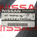 G45343SHMA - Body: Floor Filler for Nissan: Sentra Image
