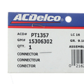 19368034 - Electrical: Connector for Cadillac: DeVille, Escalade ESV | Chevrolet: Camaro, Corsica, Corvette, Impala, Lumina, Monte Carlo, Suburban 1500, Suburban 2500 | GMC: Yukon XL 1500, Yukon XL 2500 | Oldsmobile: Aurora | Pontiac: Firebird, Sunfire, Trans Sport Image