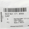5C0601171XRW - : Alloy Wheel Center Cap for Volkswagen Image